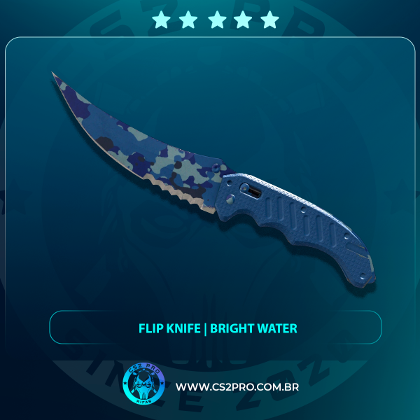 ★ Flip Knife | Bright Water